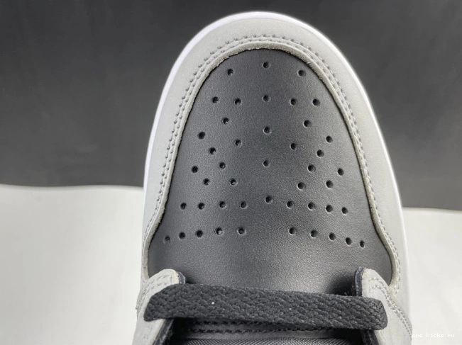 Rep 555088-035 Black Light Air Retro Grey White 1 Jordan Smoke High 0530